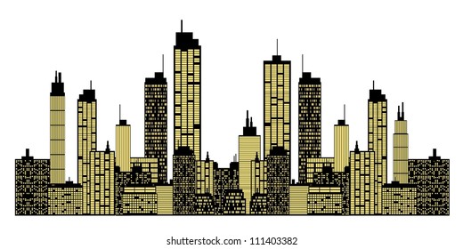 City skyline