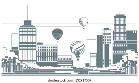 City skyline