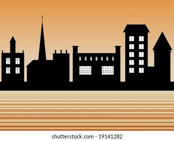 City skyline