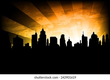 city skyline