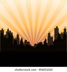 City skyline