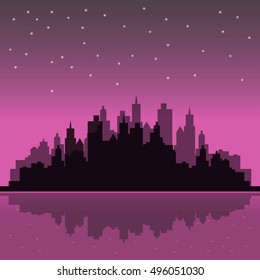 City skyline