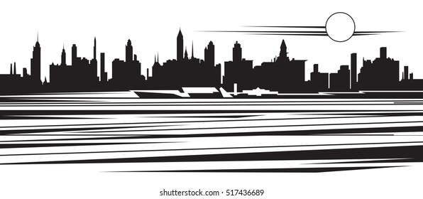 City skyline