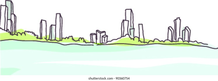 City skyline