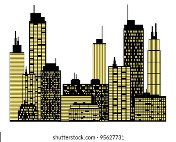 City skyline