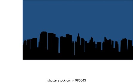 City skyline