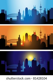 city skyline background