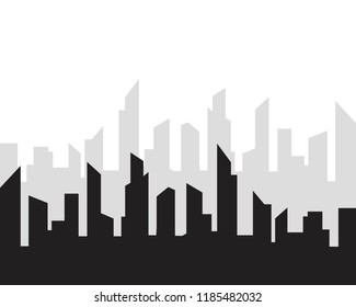 city skyline background vector illustration design