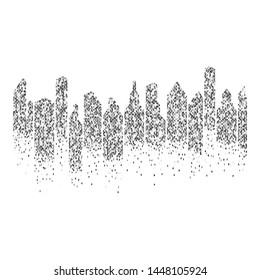 city skyline background vector illustration design