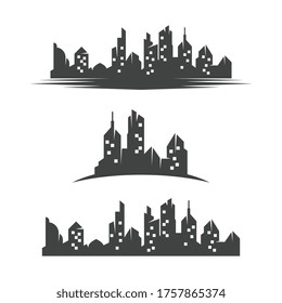 city skyline background vector illustration design
