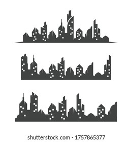 city skyline background vector illustration design