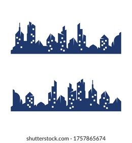 city skyline background vector illustration design