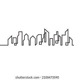 city skyline background vector illustration design