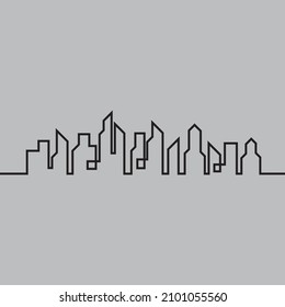 Stadtskizze, Vektorgrafik-Design