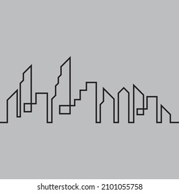 city skyline background vector illustration design