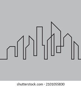 city skyline background vector illustration design