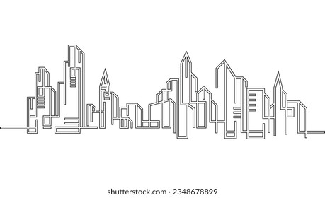 city skyline background vector illustration design