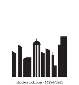 city skyline icon logo vector