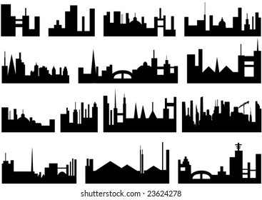 City skyline illustration