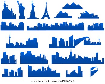 City skyline illustration