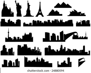 City skyline illustration