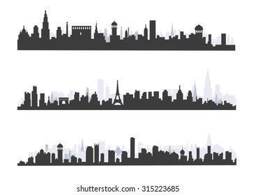  city Skyline - Illustration