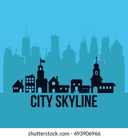 city skyline image 