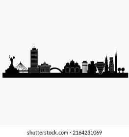 City Skyline of Kyiv, Ukraine