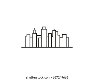 City Skyline Logo Template