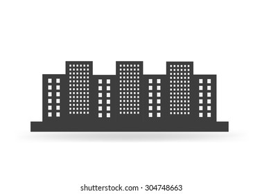 City skyline logo vector