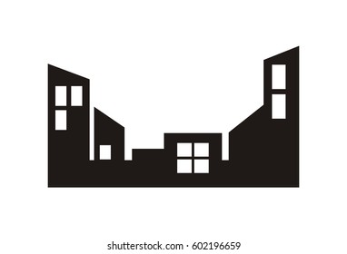 City Skyline Logo Vector