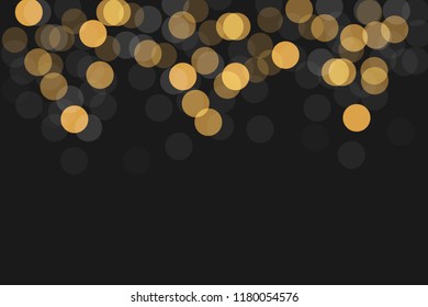 city skyline at night with orange, white and grey bokeh light 