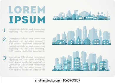 City Skyline Sets
