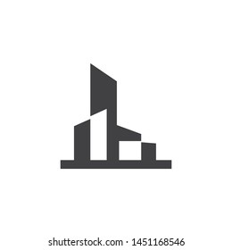 City skyline, city silhouette vector illustration in flat design