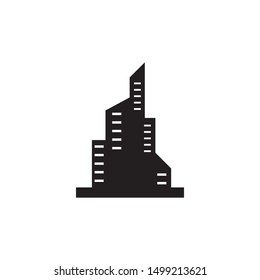 City skyline, city silhouette vector illustration in flat design