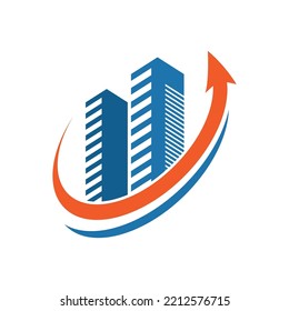 City skyline, city silhouette vector illustration in flat design