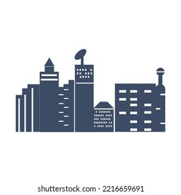 City skyline silhouette. vector illustration design