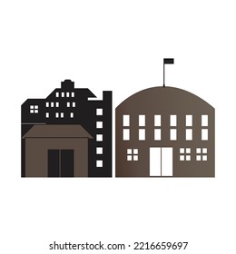 City skyline silhouette. vector illustration design