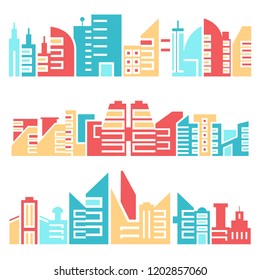 city skyline vector