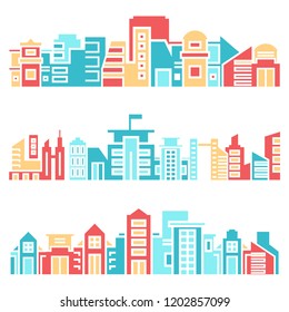 city skyline vector