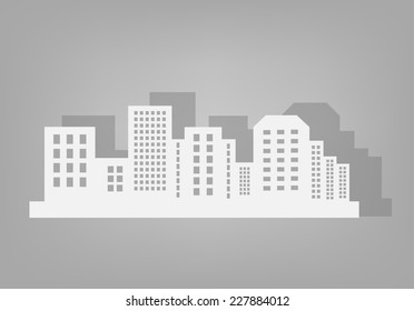 City skyline vector