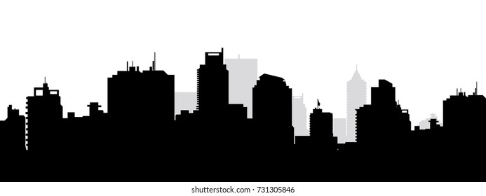 City Skyline - vector