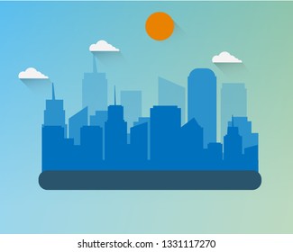 City skyline vector design.