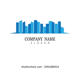 City skyline vector icon