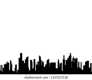 
CITY SKYLINE vector illustration
