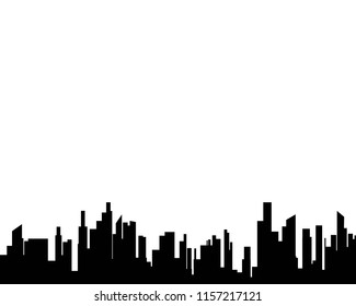 
CITY SKYLINE vector illustration