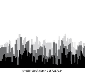 
CITY SKYLINE vector illustration
