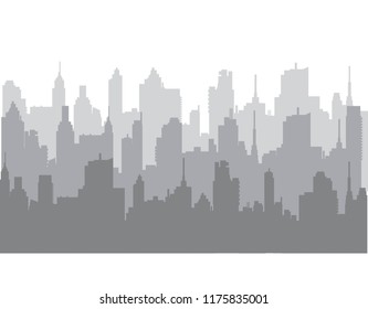 
CITY SKYLINE vector illustration
