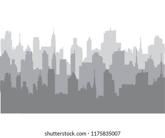 
CITY SKYLINE vector illustration