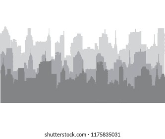 
CITY SKYLINE vector illustration